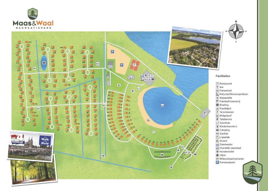 Vakantiewoning Maas En Waal 277 Ewijk Esterno foto